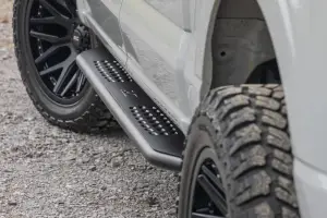 Rough Country - 14011 | Rough Country OV2 Running Boards Side Step Bars For Ford F150 / F-150 Raptor / 2017 - 2026 Ford F-250 & F-350 Super Duty / F-150 Lightning | Crew Cab - Image 2