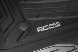 Rough Country - FF-2161 | Rough Country Flex-Fit Floor Mats Chevrolet Silverado /GMC Sierra 1500, 2500 HD & 3500 HD | First Row - Image 4