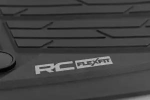 Rough Country - FF-2161 | Rough Country Flex-Fit Floor Mats Chevrolet Silverado /GMC Sierra 1500, 2500 HD & 3500 HD | First Row - Image 6
