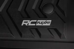 Rough Country - FF-5171 | Rough Country Flex-Fit Floor Mats For Ford F-250 / F-350 Super Duty 2WD/4WD | Front Row - Image 4