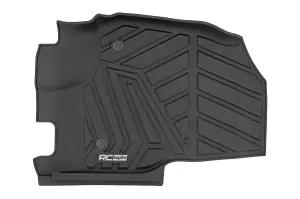 Rough Country - FF-5171 | Rough Country Flex-Fit Floor Mats For Ford F-250 / F-350 Super Duty 2WD/4WD | Front Row - Image 8