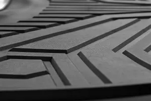 Rough Country - FF-5171 | Rough Country Flex-Fit Floor Mats For Ford F-250 / F-350 Super Duty 2WD/4WD | Front Row - Image 9