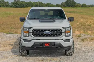 Rough Country - HS30010-BN | Rough Country Hood Scoop For Ford F-150 | Silver Spruce - Image 6