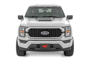 Rough Country - HS30010-BN | Rough Country Hood Scoop For Ford F-150 | Silver Spruce - Image 5