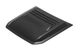 HS30010-JS | Rough Country Hood Scoop For Ford F-150 | Iconic Silver