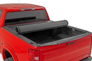 Rough Country - 50120580 | Rough Country Hard Roll Up Bed Cover Chevrolet Silverado / GMC Sierra 1500 2WD/4WD | 5'10" Bed, Short Bed - Image 2