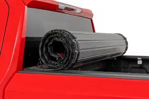 Rough Country - 50120580 | Rough Country Hard Roll Up Bed Cover Chevrolet Silverado / GMC Sierra 1500 2WD/4WD | 5'10" Bed, Short Bed - Image 4