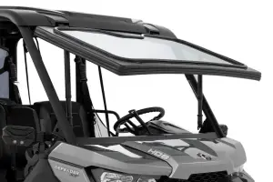 Rough Country - 98418213 | Rough Country Electric Tilt Windshield For Can-Am Defender HD8 / HD9 / HD10 | Glass - Image 2