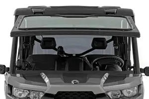 Rough Country - 98418213 | Rough Country Electric Tilt Windshield For Can-Am Defender HD8 / HD9 / HD10 | Glass - Image 5