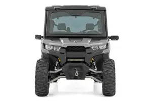Rough Country - 98418213 | Rough Country Electric Tilt Windshield For Can-Am Defender HD8 / HD9 / HD10 | Glass - Image 4