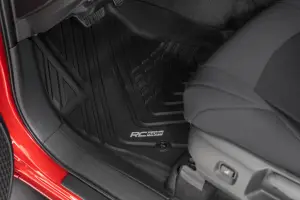 Rough Country - FF-71224 | Rough Country Flex-Fit Floor Mats For Crew Toyota Tacoma 2/4WD | First & Second Row - Image 2