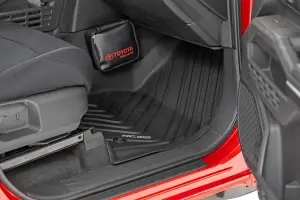 Rough Country - FF-71224 | Rough Country Flex-Fit Floor Mats For Crew Toyota Tacoma 2/4WD | First & Second Row - Image 3