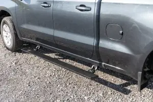 Rough Country - PSR51925 | Rough Country Power Running Boards Chevrolet Silverado / GMC Sierra 1500, 2500 HD & 3500 HD 2WD/4WD | Double Cab - Image 1