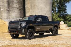 Rough Country - 95840 | Rough Country 3 Inch Lift Kit For Chevrolet Silverado / GMC Sierra 2500 HD & 3500 HD | Aluminum Finish Arms, No Factory Rear Overload Springs, M1 Monotube Shocks - Image 5