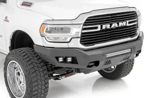 Rough Country - 10806A | Rough Country Front Bumper Ram 2500 2WD/4WD (2019-2025) - Image 2