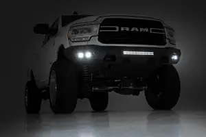 Rough Country - 10806A | Rough Country Front Bumper Ram 2500 2WD/4WD (2019-2025) - Image 4
