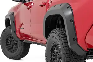 Rough Country - F-T12421-6X1 | Rough Country Pocket Fender Flares For Toyota Tacoma 2WD/4WD | Bronze Oxide - Image 2