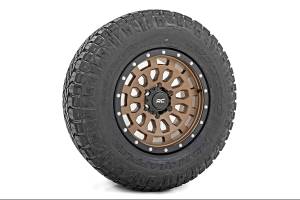 Rough Country - 87172512 | Rough Country 87 Series Wheel | Simulated Beadlock | Bronze/Black | 17x8.5 | 6x5.5 | +25mm - Image 4
