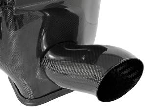 Afe - Advance Flow Engineering - 52-72205-CF | AFE Power Black Series Carbon Fiber Cold Air Intake System w/ Pro 5R & Pro DRY S Filters 2017-2018 Challenger, Charger SRT Hellcat V8-6.2L (sc) HEMI - Image 4
