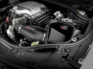 Afe - Advance Flow Engineering - 57-10002D | AFE Power Track Series Stage-2 Carbon Fiber Intake System w/ Pro DRY S Filter 2018 Grand Cherokee Trackhawk WK2 V8-6.2L (sc) - Image 6