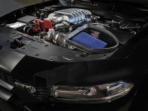Afe - Advance Flow Engineering - 57-10027R | AFE Power Track Series Stage-2 Carbon Fiber Intake System w/ Pro 5R Filter 2021-2023 Charger SRT Hellcat Redeye V8-6.2L (sc) - Image 6