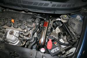 Afe - Advance Flow Engineering - TA-1012P | Takeda Stage-2 Cold Air Intake System w/ Pro DRY S Filter Polished 2006-2011 Civic L4-1.8L - Image 2