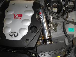 Afe - Advance Flow Engineering - TR-3015P | Takeda Stage-2 Cold Air Intake System w/ Pro DRY S Filter Polished 2003-2006 G35 V6-3.5L - Image 5