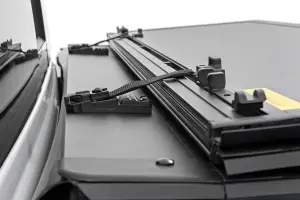 Rough Country - 49514551 | Rough Country Hard Tri-Fold Flip Up Bed Cover For Toyota Tundra 2WD/4WD | 5'7" Bed - Image 5