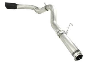 Afe - Advance Flow Engineering - 49-02016-B | AFE Power ATLAS 5 IN Aluminized Steel DPF-Back Exhaust System w/Black Tip (2007-2012 Ram 2500, 3500 Pickup L6-6.7L td) - Image 2