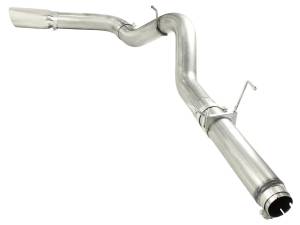 Afe - Advance Flow Engineering - 49-02016-P | AFE Power ATLAS 5 IN Aluminized Steel DPF-Back Exhaust System w/Polished Tip (2007-2012 Ram 2500, 3500 Pickup L6-6.7L td) - Image 2