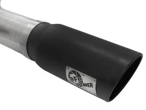 Afe - Advance Flow Engineering - 49-02039-B | AFE Power ATLAS 5 IN Aluminized Steel DPF-Back Exhaust System w/Black Tip (2013-2018 Ram 2500, 3500 Pickup L6-6.7L td) - Image 6