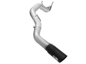 Afe - Advance Flow Engineering - 49-02039-B | AFE Power ATLAS 5 IN Aluminized Steel DPF-Back Exhaust System w/Black Tip (2013-2018 Ram 2500, 3500 Pickup L6-6.7L td) - Image 2