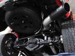 Afe - Advance Flow Engineering - 49-02039-B | AFE Power ATLAS 5 IN Aluminized Steel DPF-Back Exhaust System w/Black Tip (2013-2018 Ram 2500, 3500 Pickup L6-6.7L td) - Image 7
