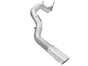 Afe - Advance Flow Engineering - 49-02039-P | AFE Power ATLAS 5 IN Aluminized Steel DPF-Back Exhaust System w/Polished Tip (2013-2018 Ram 2500, 3500 Pickup L6-6.7L td) - Image 2