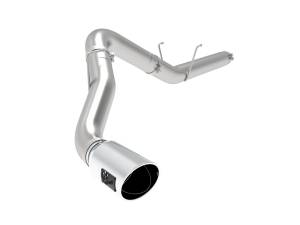 49-02075-P | aFe Power ATLAS 5 Inch Aluminized Steel DPF-Back Exhaust System For RAM Diesel Trucks L6-6.7L (td) | Polished Tip
