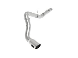 49-02078-P | aFe Power ATLAS 5 Inch Aluminized Steel DPF-Back Exhaust System For RAM Diesel Trucks 19-26 L6-6.7L (td) | Polished Tip