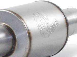 Afe - Advance Flow Engineering - 49-03041-B | AFE Power ATLAS 4 IN Aluminized Steel Cat-Back Exhaust System w/ Muffler & Black Tip (2011-2014 F150 Pickup V6-3.5L tt) - Image 5