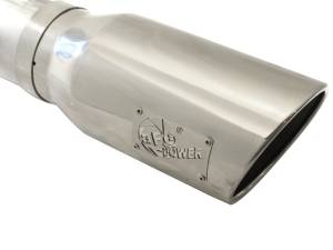 Afe - Advance Flow Engineering - 49-03054-P | AFE Power ATLAS 5 IN Aluminized Steel DPF-Back Exhaust System w/Polished Tip (2008-2010 F250, F350 Super Duty V8-6.4L td) - Image 6
