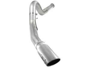 Afe - Advance Flow Engineering - 49-03055-P | AFE Power ATLAS 5 IN Aluminized Steel DPF-Back Exhaust System w/Polished Tip (2011-2014 F250, F350 Super Duty V8-6.7L td) - Image 2