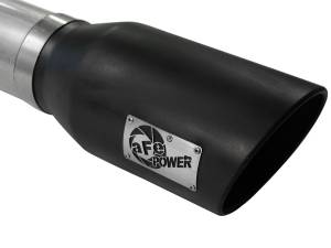 Afe - Advance Flow Engineering - 49-03064-B | AFE Power ATLAS 5 IN Aluminized Steel DPF-Back Exhaust System w/Black Tip (2015-2016 F250, F350 Super Duty V8-6.7L td) - Image 6