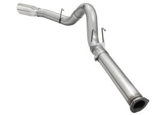 Afe - Advance Flow Engineering - 49-03064-P | AFE Power ATLAS 5 IN Aluminized Steel DPF-Back Exhaust System w/Polished Tip (2015-2016 F250, F350 Super Duty V8-6.7L td) - Image 3