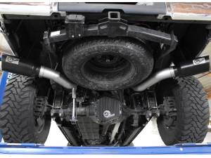 Afe - Advance Flow Engineering - 49-03065-B | AFE Power ATLAS 4 IN Aluminized Steel DPF-Back Exhaust System w/Black Tip (2011-2014 F250, F350 Super Duty V8-6.7L td) - Image 7
