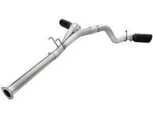 Afe - Advance Flow Engineering - 49-03065-B | AFE Power ATLAS 4 IN Aluminized Steel DPF-Back Exhaust System w/Black Tip (2011-2014 F250, F350 Super Duty V8-6.7L td) - Image 3