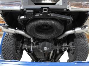 Afe - Advance Flow Engineering - 49-03065-P | AFE Power ATLAS 4 IN Aluminized Steel DPF-Back Exhaust System w/Polished Tip (2011-2014 F250, F350 Super Duty V8-6.7L td) - Image 7