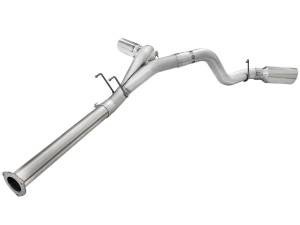 Afe - Advance Flow Engineering - 49-03065-P | AFE Power ATLAS 4 IN Aluminized Steel DPF-Back Exhaust System w/Polished Tip (2011-2014 F250, F350 Super Duty V8-6.7L td) - Image 3
