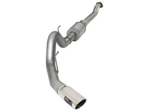 Afe - Advance Flow Engineering - 49-03069-P | AFE Power ATLAS 4 IN Aluminized Steel Cat-Back Exhaust System w/ Muffler & Polished Tip (2015-2019 F150 Pickup V6-2.7L/3.5L tt) - Image 2