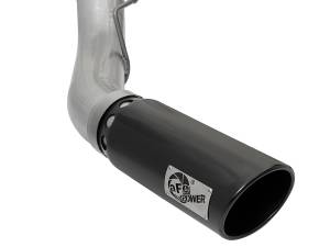 Afe - Advance Flow Engineering - 49-03090-B | aFe Power ATLAS 5 Inch Aluminized Steel DPF-Back Exhaust System For Ford Diesel Trucks V8-6.7L (td) | Black Tip - Image 7