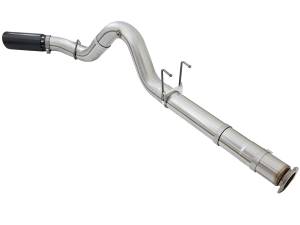 Afe - Advance Flow Engineering - 49-03090-B | aFe Power ATLAS 5 Inch Aluminized Steel DPF-Back Exhaust System For Ford Diesel Trucks V8-6.7L (td) | Black Tip - Image 4