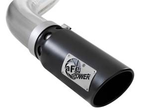 Afe - Advance Flow Engineering - 49-03106-B | AFE Power Atlas 4 IN Aluminized Steel DPF-Back Exhaust System w/ Black Tip (2018-2020 F150 Pickup V6-3.0L td) - Image 4