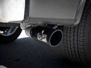 Afe - Advance Flow Engineering - 49-03106-B | AFE Power Atlas 4 IN Aluminized Steel DPF-Back Exhaust System w/ Black Tip (2018-2020 F150 Pickup V6-3.0L td) - Image 7